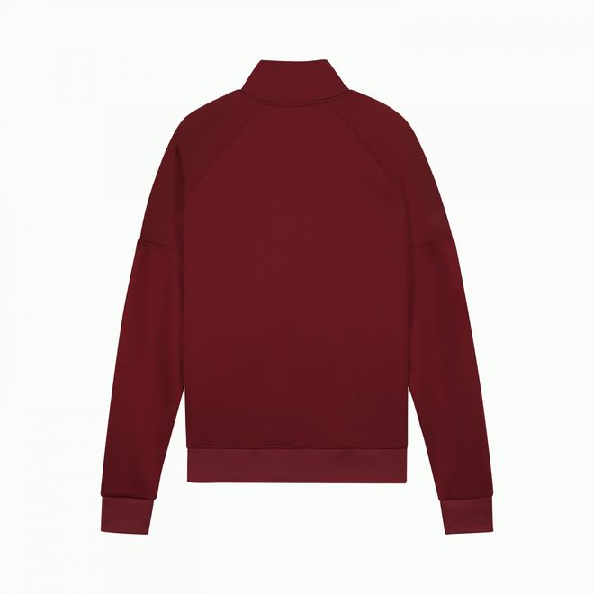Afbeelding van Malelions Sport Striker Quarterzip Bordeaux Black