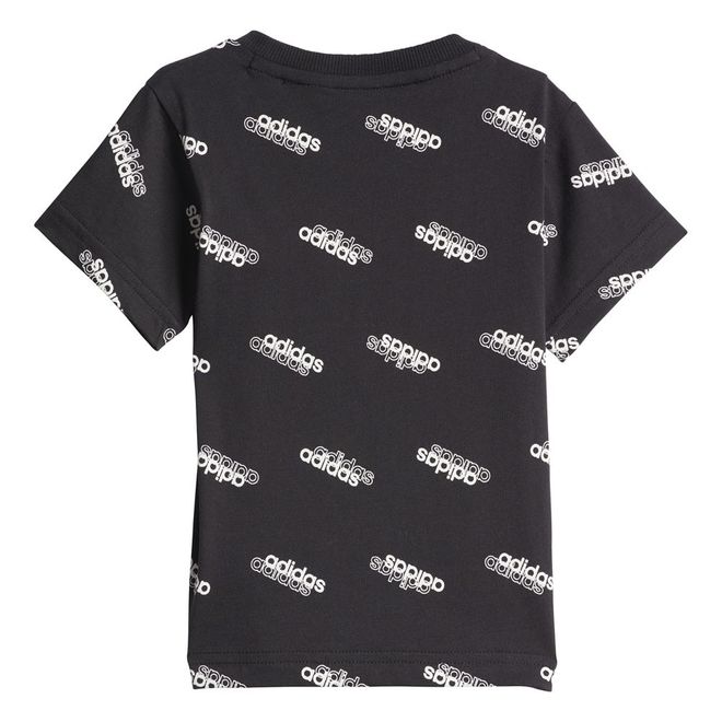 Afbeelding van Adidas Favorites Short Sleeve Set Infants Black