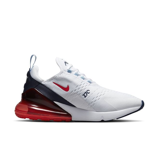 Afbeelding van Nike Air Max 270 White Blue Red