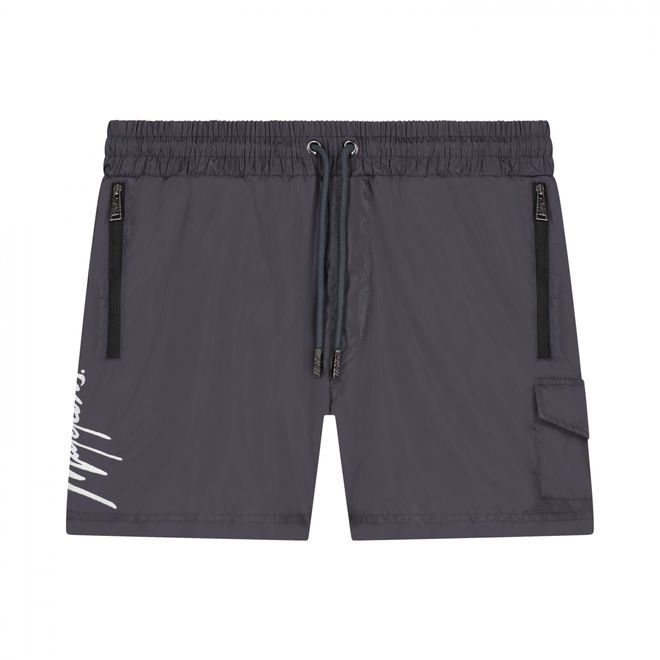 Afbeelding van Malelions Men Signature + Short Set Antra White