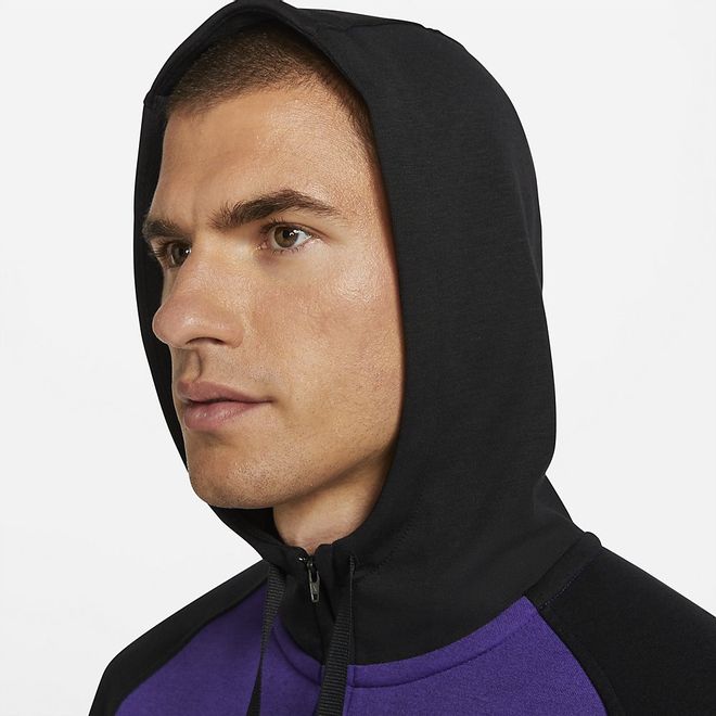 Afbeelding van Tottenham Hotspur Hooded Fleece Set Black Court Purple