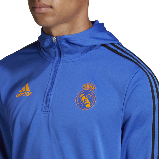 Afbeelding van Real Madrid Tiro 21 Hooded Trainingspak Blue