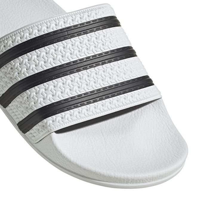 Afbeelding van Adidas Adilette Slippers White-Black