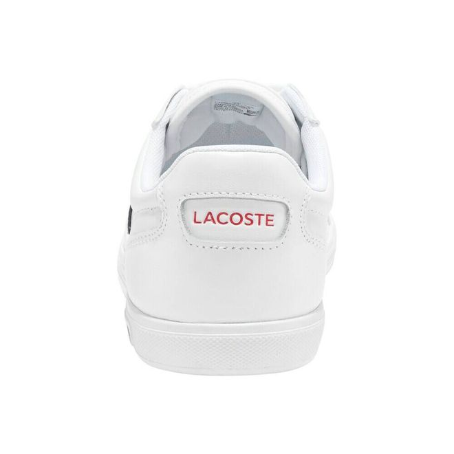 Afbeelding van Lacoste Europa 0121 Sneaker White Navy Red
