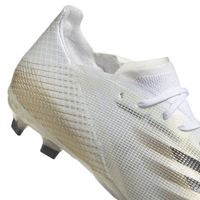 Afbeelding van Adidas X Ghosted 1 FG Kids White Silver