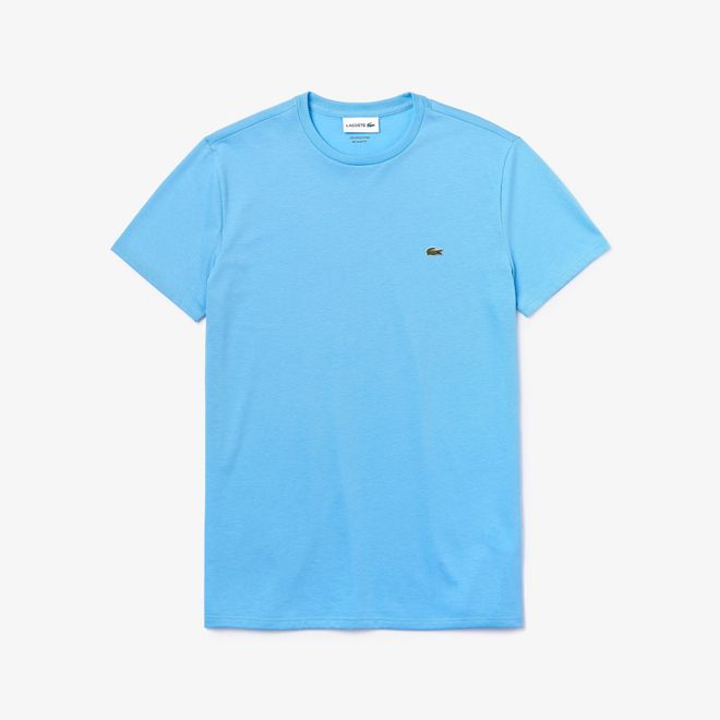 Afbeelding van Lacoste T-shirt met Ronde Hals Lichtblauw