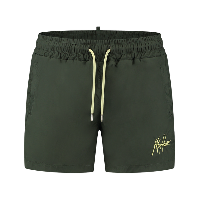Afbeelding van Malelions Din Polo Set Light Army Yellow