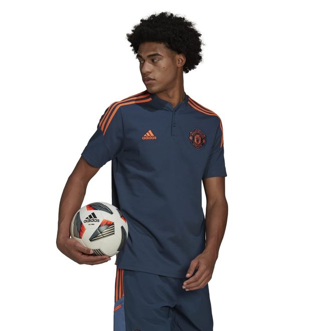 Afbeelding van Manchester United Condivo 22 Polo Set Crew Navy