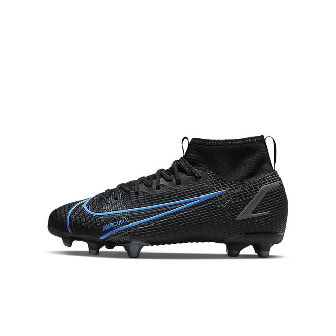 Afbeelding van Nike Mercurial Superfly 8 Academy FG Kids Black Iron Grey