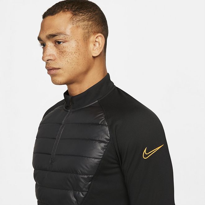 Afbeelding van Nike Therma Fit Academy Long Sleeve Set Black Total Orange