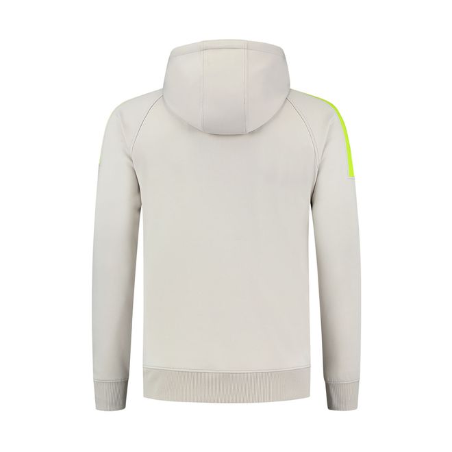 Afbeelding van Malelions Sport Striker Hoodie Set Grey Lime