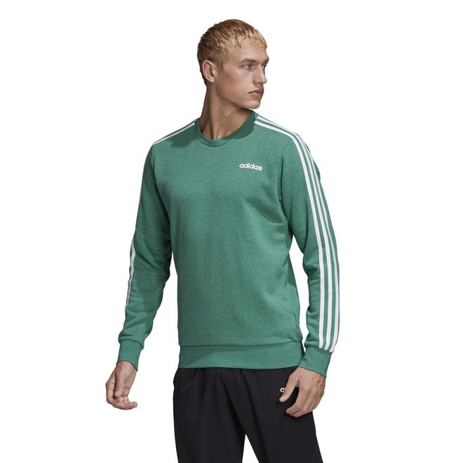 Afbeelding van Adidas Essentials 3 Stripes Sweatset College Green
