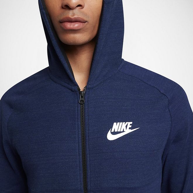 Afbeelding van Nike Sportswear Advance 15 Hoodie Blue Heather