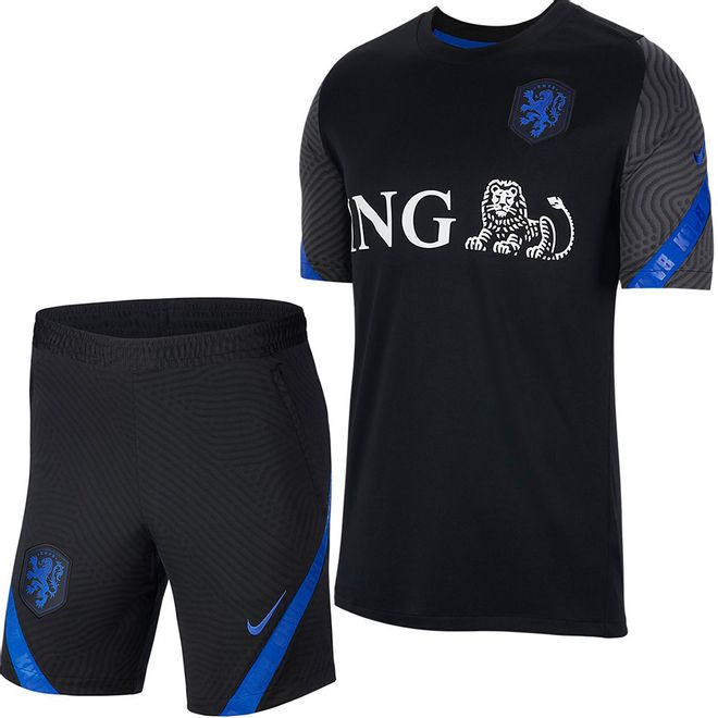 Afbeelding van Nederlands Elftal Strike Short Set Zwart