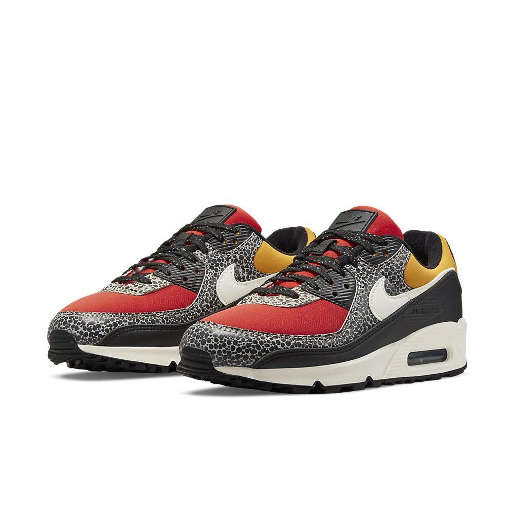 air max 90 grijs oranje