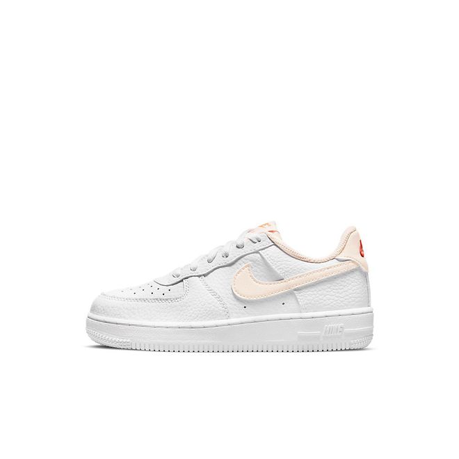 Afbeelding van Nike Force 1 White Kids Crimson Tint