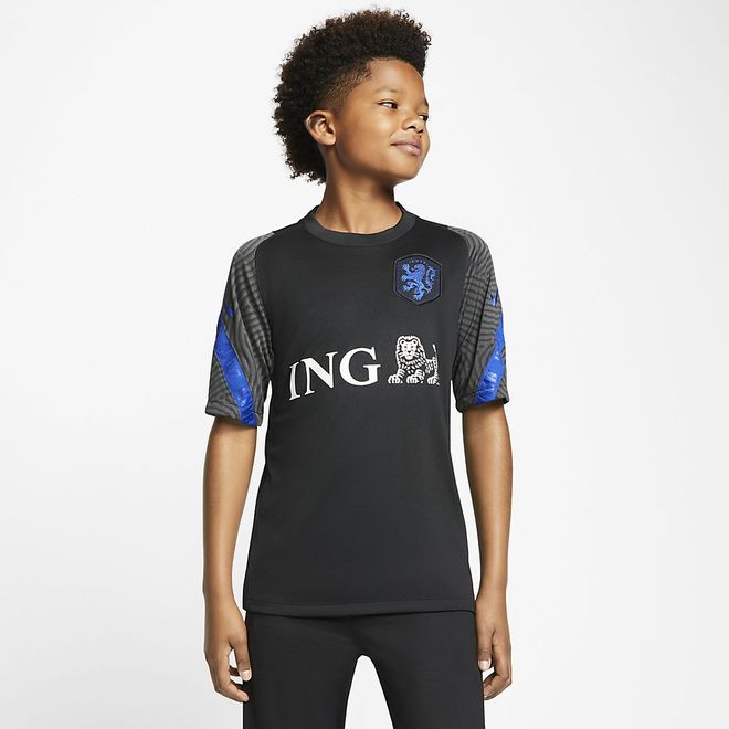 Afbeelding van Nederlands Elftal Strike Short Set Kids Zwart