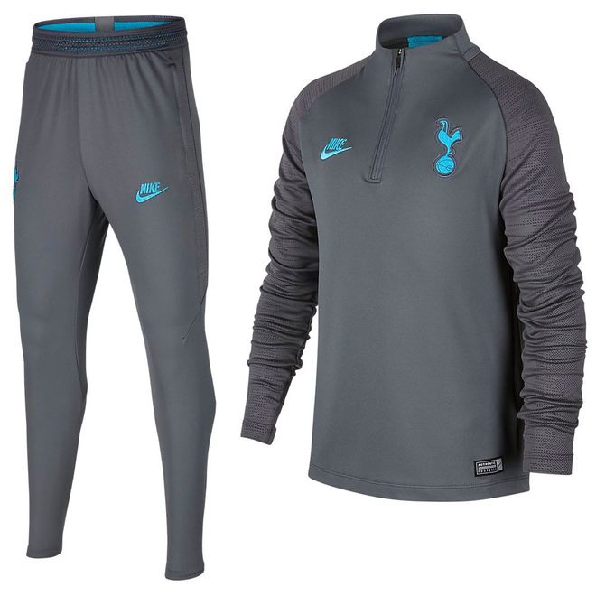 Afbeelding van Tottenham Hotspur Dri-FIT Squad Drill Set Kids Flint Grey