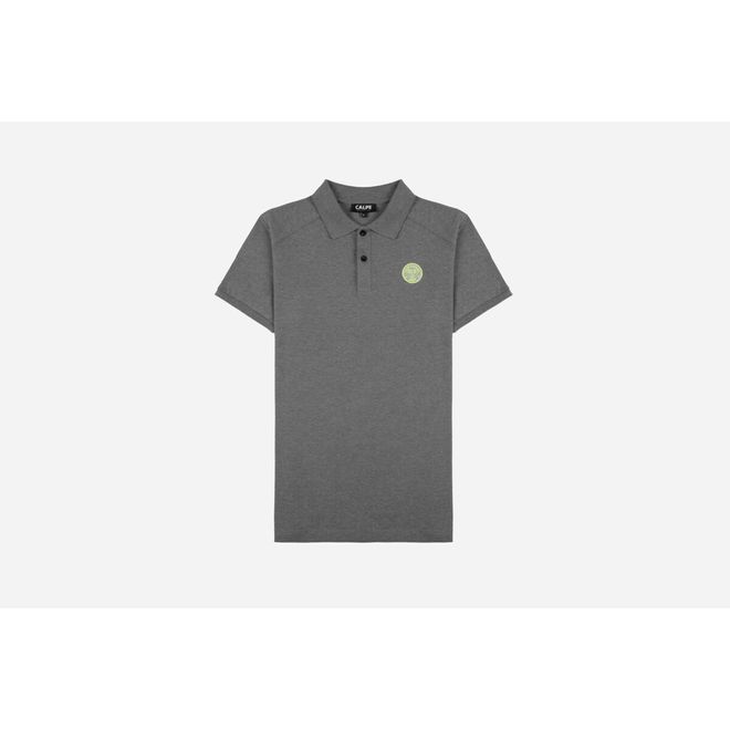Afbeelding van Calpe Classica Polo Grey Neon Yellow