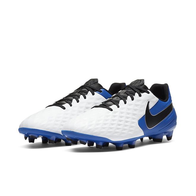 Afbeelding van Nike Legend 8 Academy FG White Hyper Blue