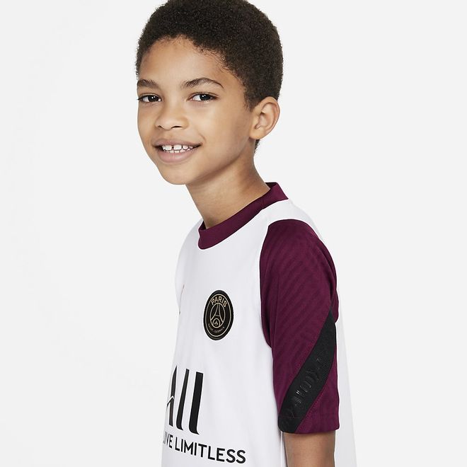 Afbeelding van PSG Strike Set Short Kids White Bordeaux