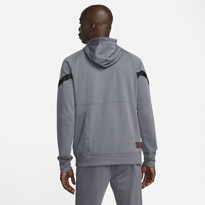 Afbeelding van Paris Saint-Germain Hooded Fleece Set Dark Grey