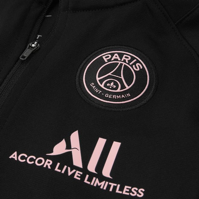 Afbeelding van Paris Saint-Germain Knit Voetbaltrainingspak met Dri-FIT Infants Black Arctic Punch