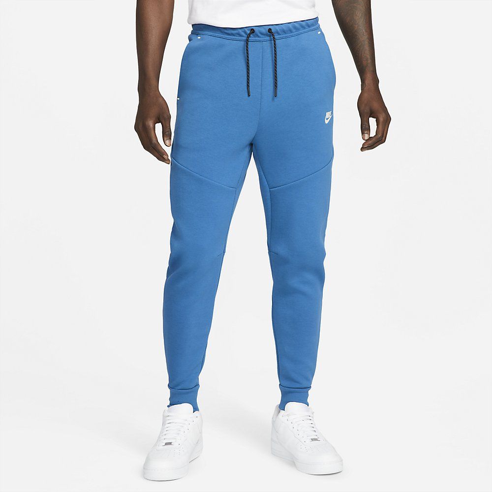 blue nike tech pants