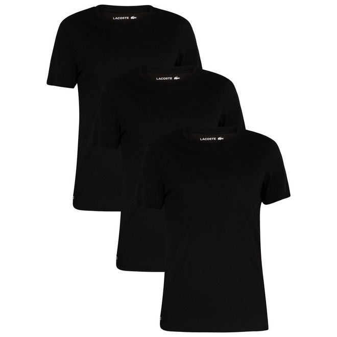 Afbeelding van Lacoste Set van 3 T-shirts Black