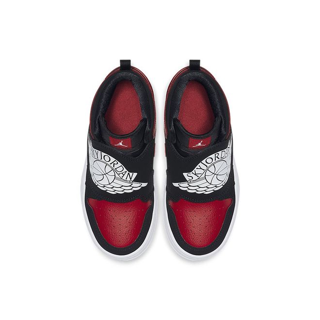 Afbeelding van Nike Sky Jordan 1 Little Kids Black Gym Red
