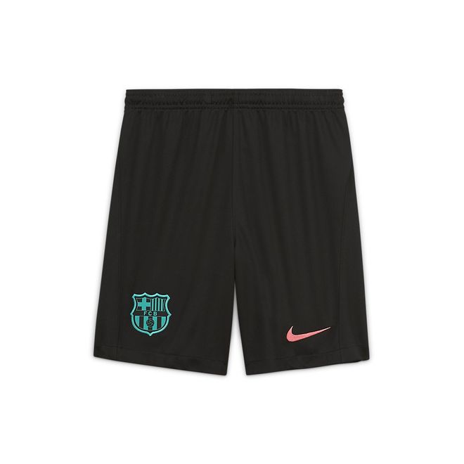 Afbeelding van FC Barcelona 2020/21 Stadium Derde Voetbalshort Kids Black