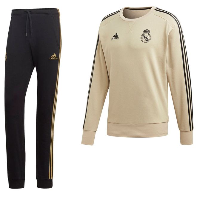Afbeelding van Real Madrid Sweatset Raw Gold