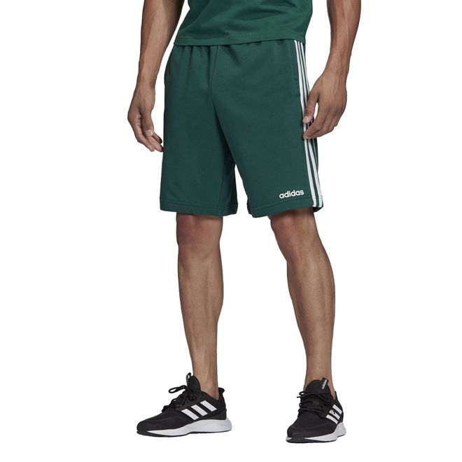 Afbeelding van Adidas Essentials 3 Stripes Set Collehiate Green