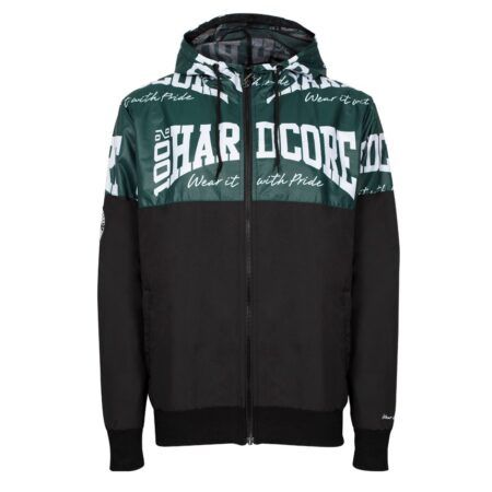 Afbeelding van 100% Hardcore Windbreaker Jack The Brand Green Black