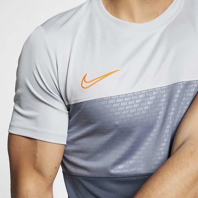Afbeelding van Nike Dri-FIT Academy GX Shirt Wolf Grey - Armory Blue