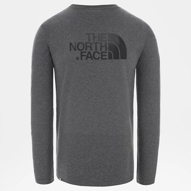 Afbeelding van The North Face Easy T-Shirt met Lange Mouwen Medium Grey Heather