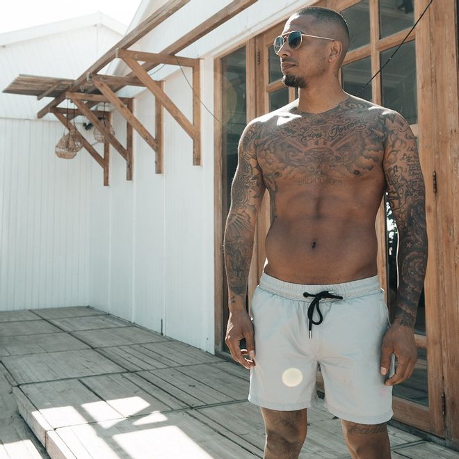 Afbeelding van Malelions Short Francisco Matt Grey