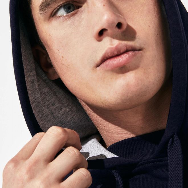 Afbeelding van Lacoste Hooded Sweater Navy