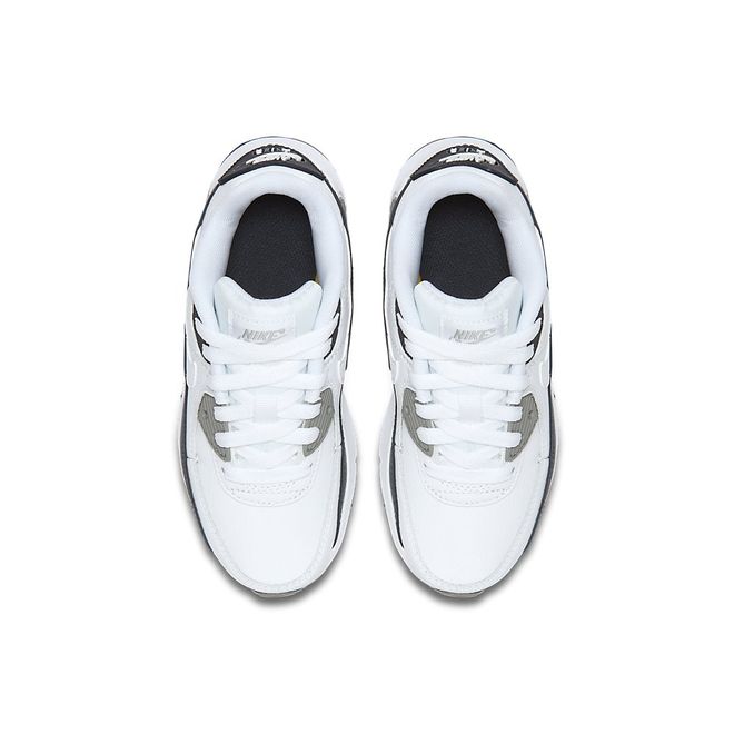 Afbeelding van Nike Air Max 90 Leather Kids White Grey