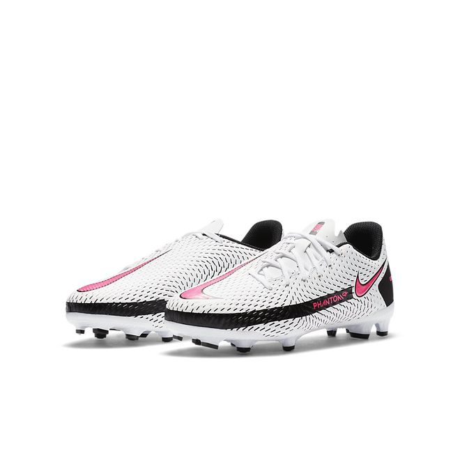 Afbeelding van Nike Phantom GT Academy FG Kids White Pink