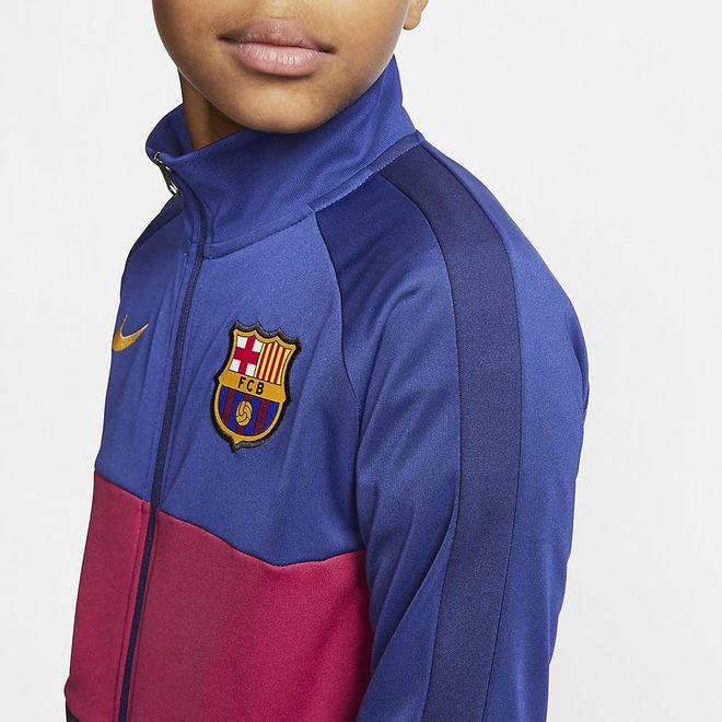 Afbeelding van FC Barcelona Dri-FIT Trainingspak Kids Noble Red