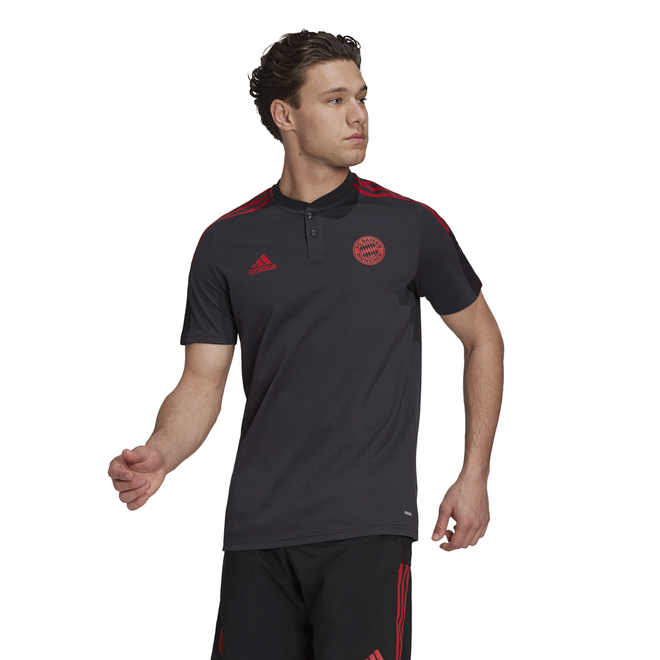 Afbeelding van FC Bayern München Polo Set Black Night Grey