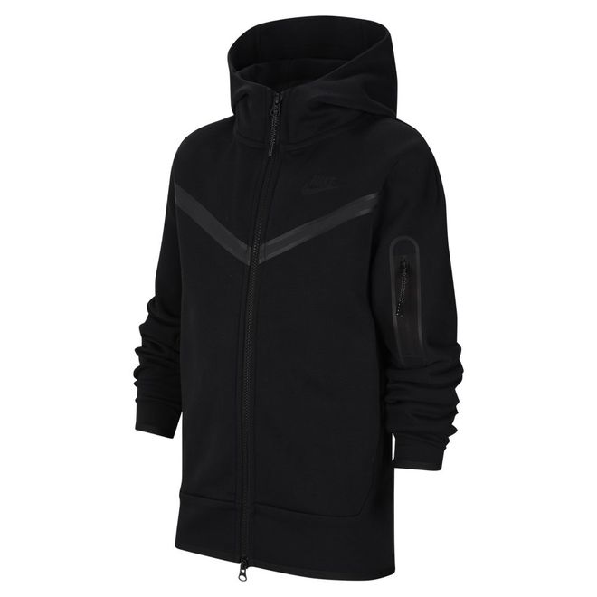 Afbeelding van Nike Sportswear Tech Fleece Hoodie Kids Black