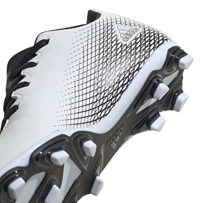 Afbeelding van Adidas X Ghosted 4 FG Kids White Silver
