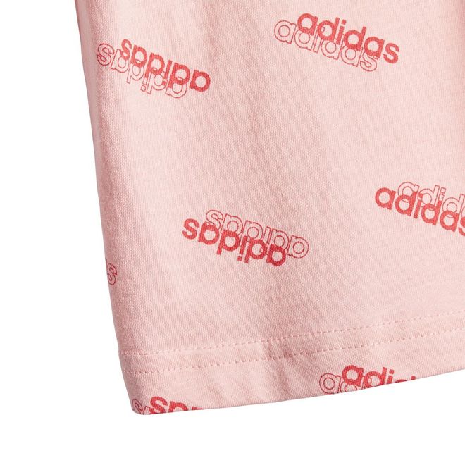 Afbeelding van Adidas Favorites Short Sleeve Set Infants Glory Pink