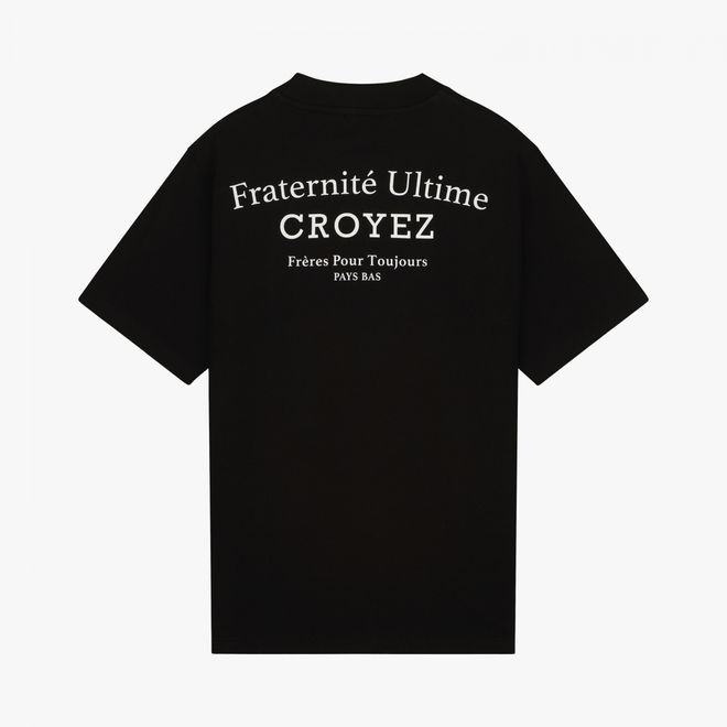 Afbeelding van Croyez Fraternité T-Shirt Black White