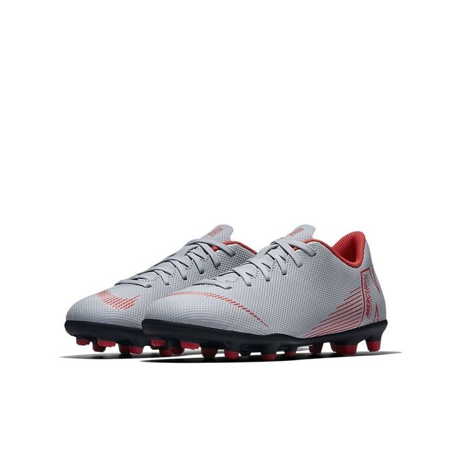 Afbeelding van Nike Mercurial Vapor XII Club MG Kids Grijs