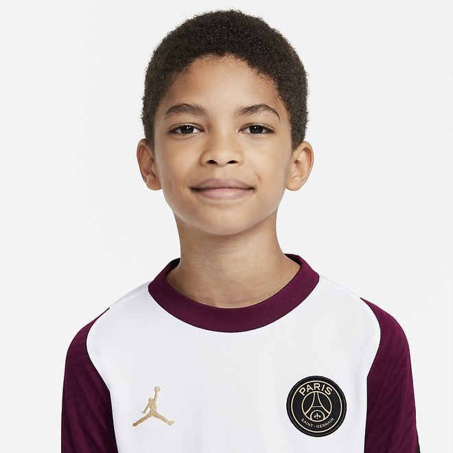 Afbeelding van PSG Strike Set Short Kids White Bordeaux