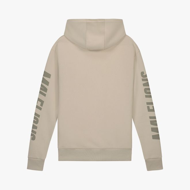 Afbeelding van Malelions Men Lective Hoodie Beige