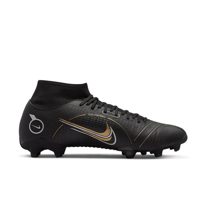 Afbeelding van Nike Mercurial Superfly 8 Academy FG Black Metallic Silver